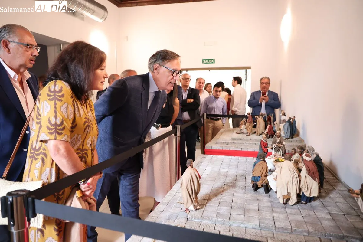 La Torre de los Anaya de Salamanca acoge la exposición 'Octo Dies', que  forma parte de los actos previos al XXXVII Encuentro Nacional de Cofradías. Foto de David Sañudo