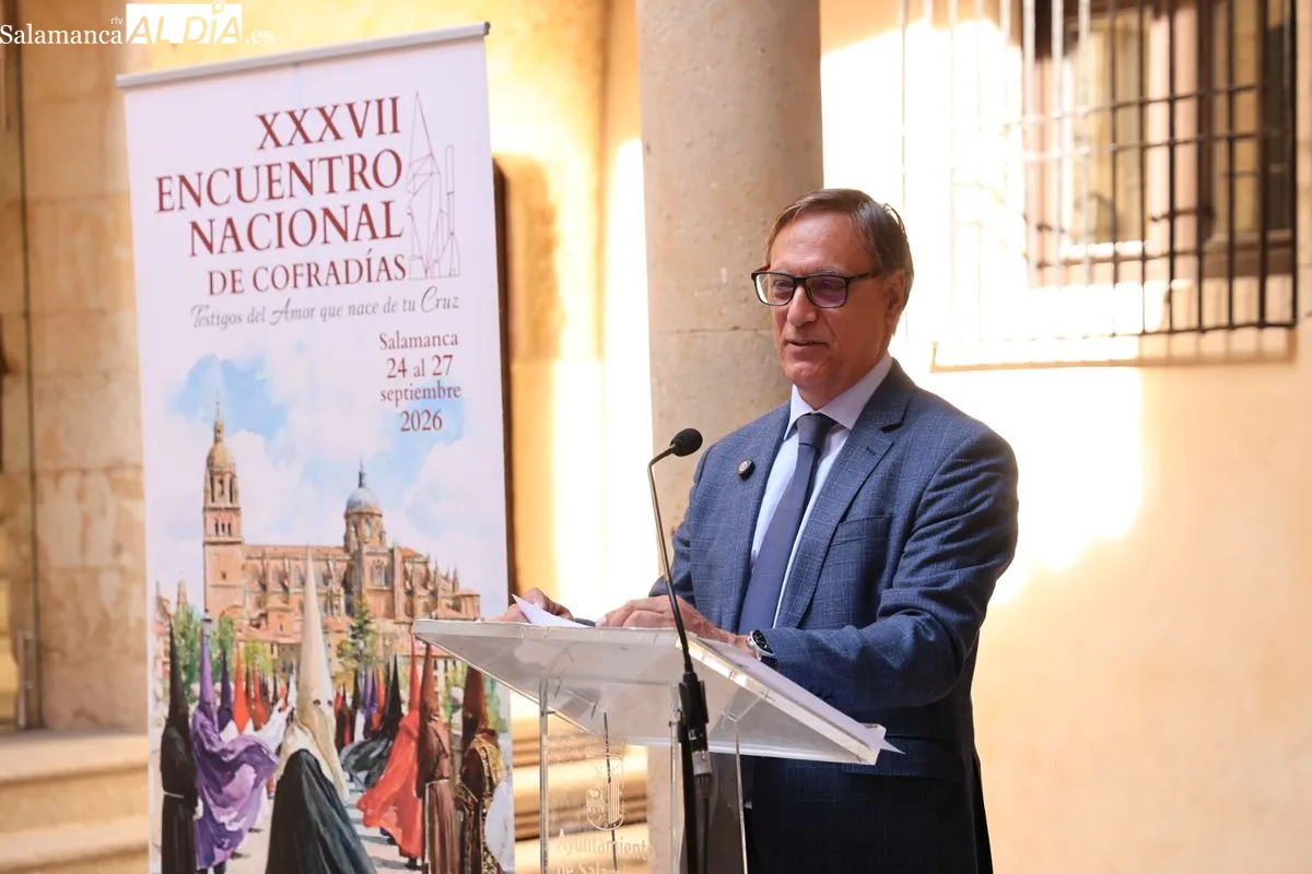 La Torre de los Anaya de Salamanca acoge la exposición 'Octo Dies', que  forma parte de los actos previos al XXXVII Encuentro Nacional de Cofradías. Foto de David Sañudo