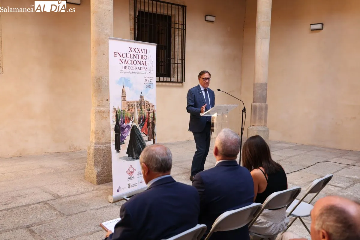 La Torre de los Anaya de Salamanca acoge la exposición 'Octo Dies', que  forma parte de los actos previos al XXXVII Encuentro Nacional de Cofradías. Foto de David Sañudo