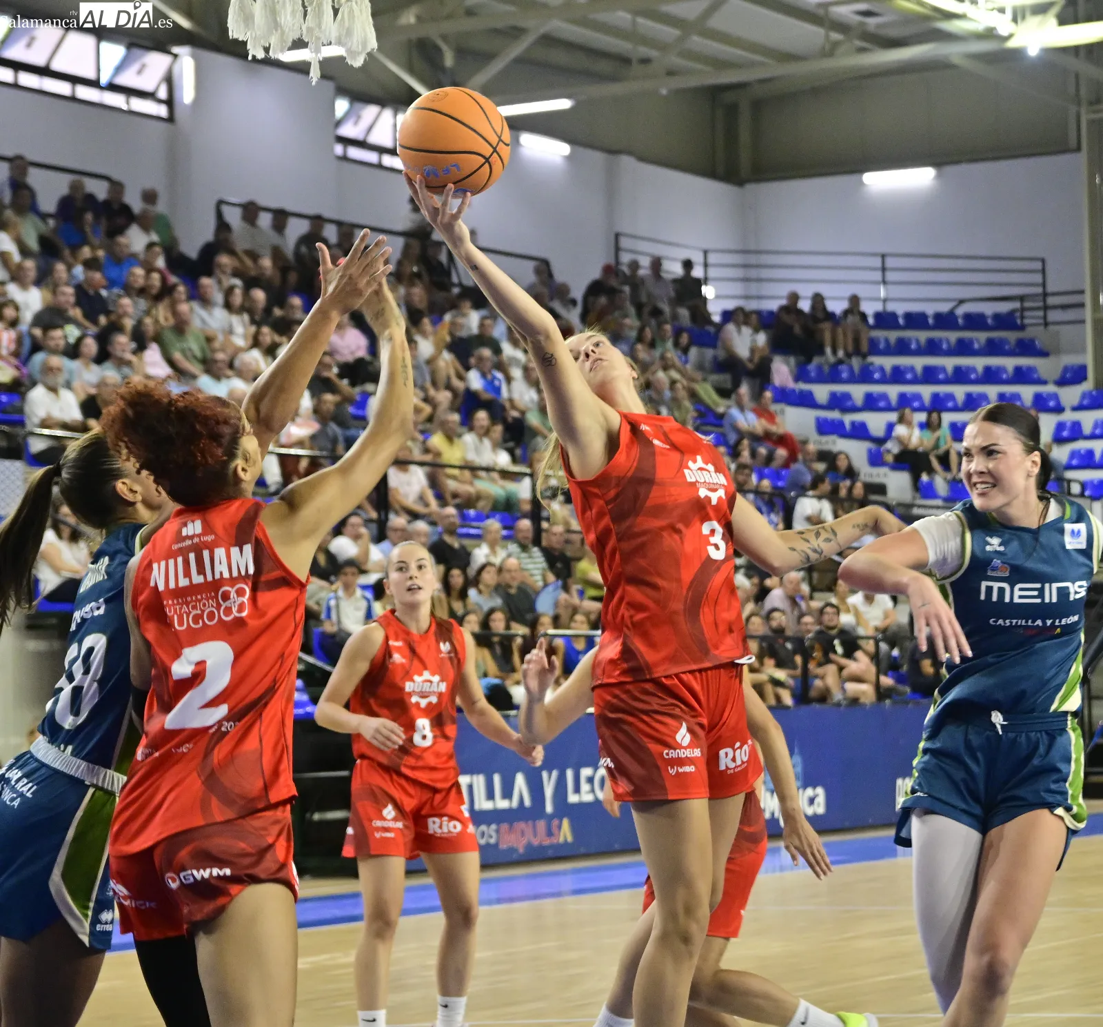 Foto 7 - FOTOS | Meins Avenida convence en su regreso a W&uuml;rzburg ante el Ensino Lugo (80-69)