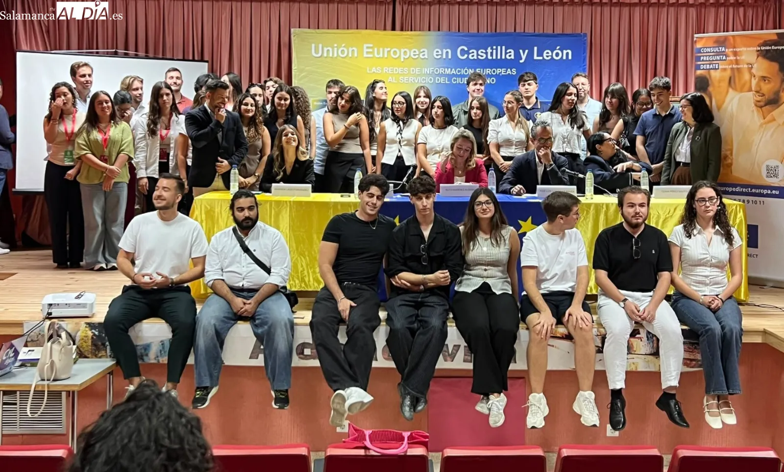 En el encuentro participan medio centenar de jóvenes de ambos países 