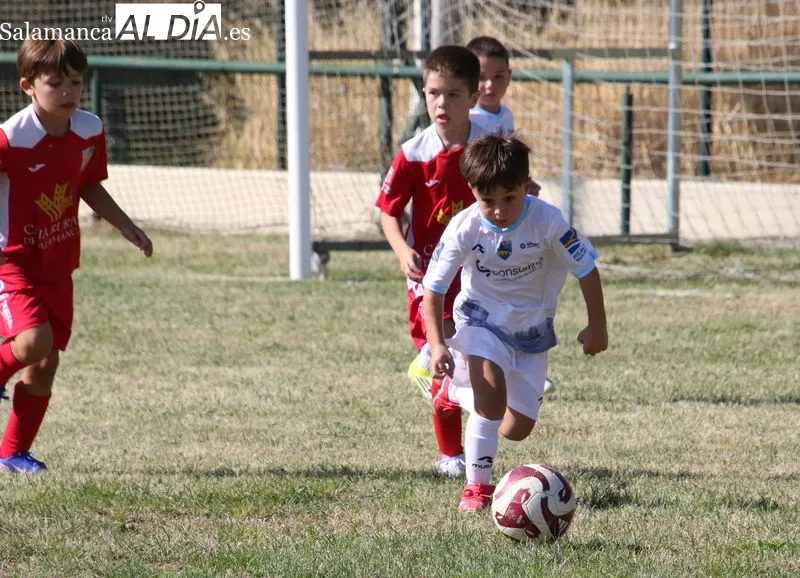Foto 4 - La cantera del Alba de Tormes CF arranca la liga con una intensa jornada de f&uacute;tbol
