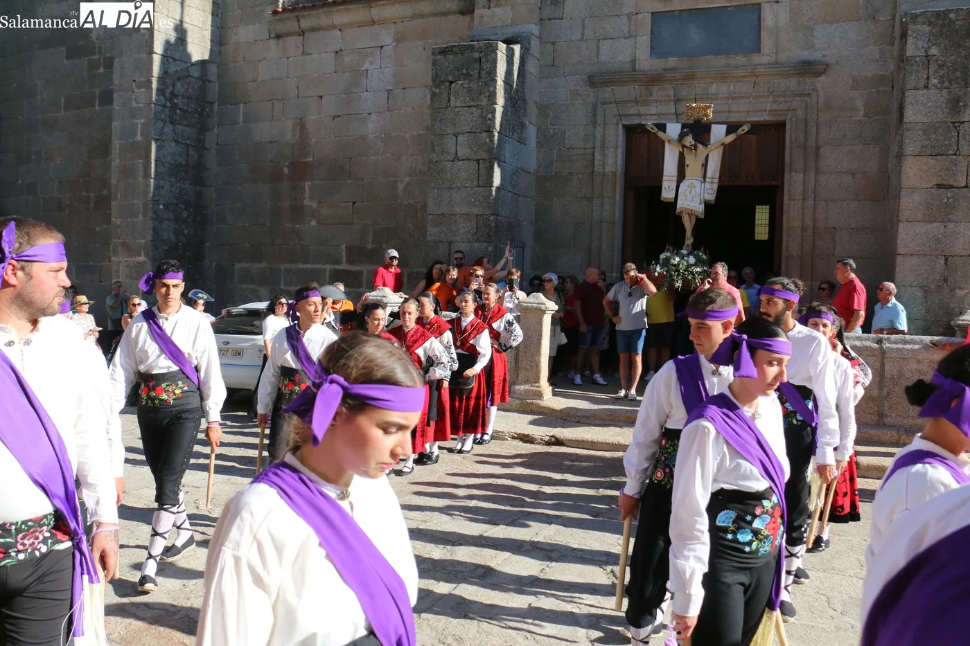 Actos en honor al Cristo de las Mercedes en Barruecopardo / CORRAL
