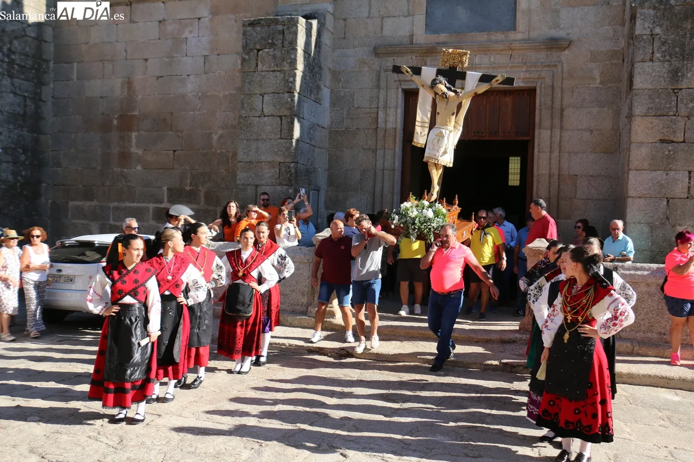 Actos en honor al Cristo de las Mercedes en Barruecopardo / CORRAL