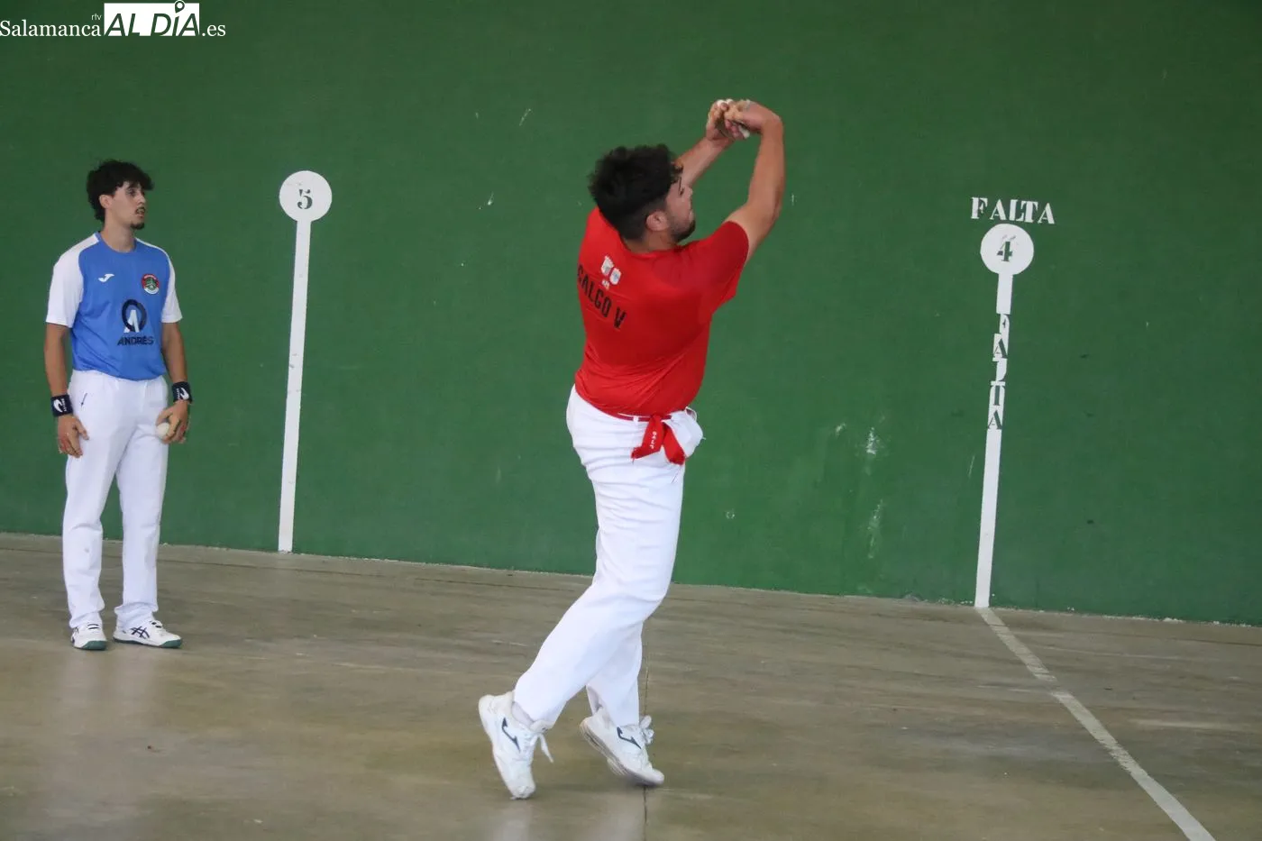 Partido de pelota a mano en Villaseco de los Reyes / ARIAS