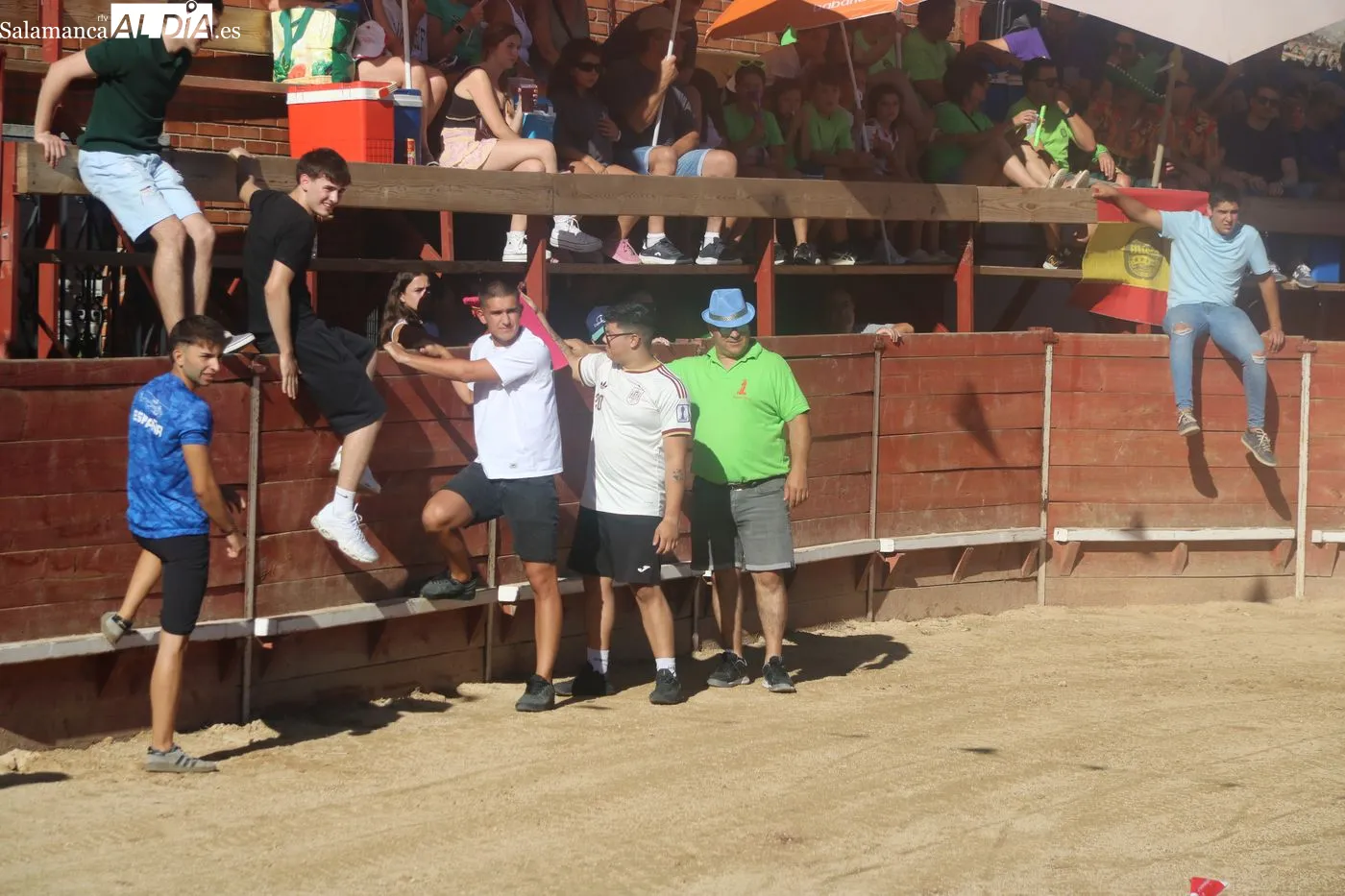 Capea popular de las fiestas de Mieza / ARIAS