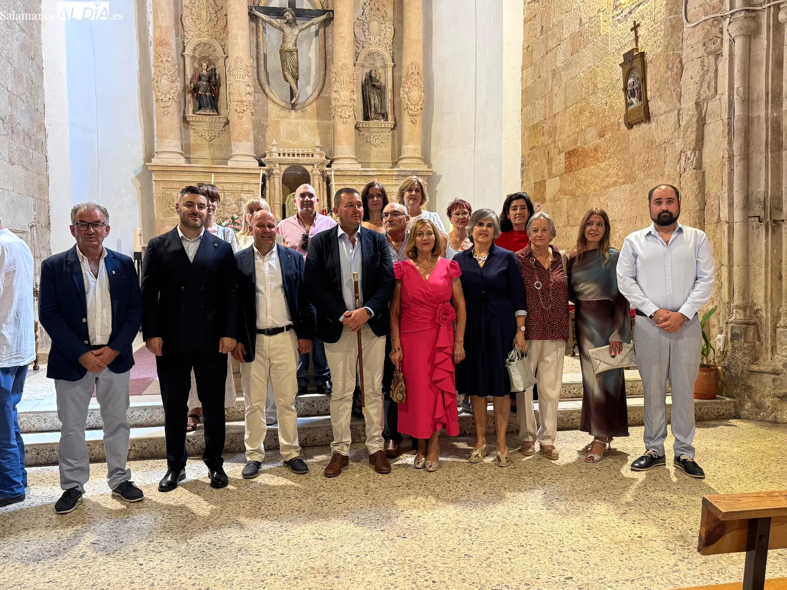 Foto 3 - Villoria se engalana y se vuelca con su patrona, la Virgen de la Vega, en el d&iacute;a grande de sus fiestas