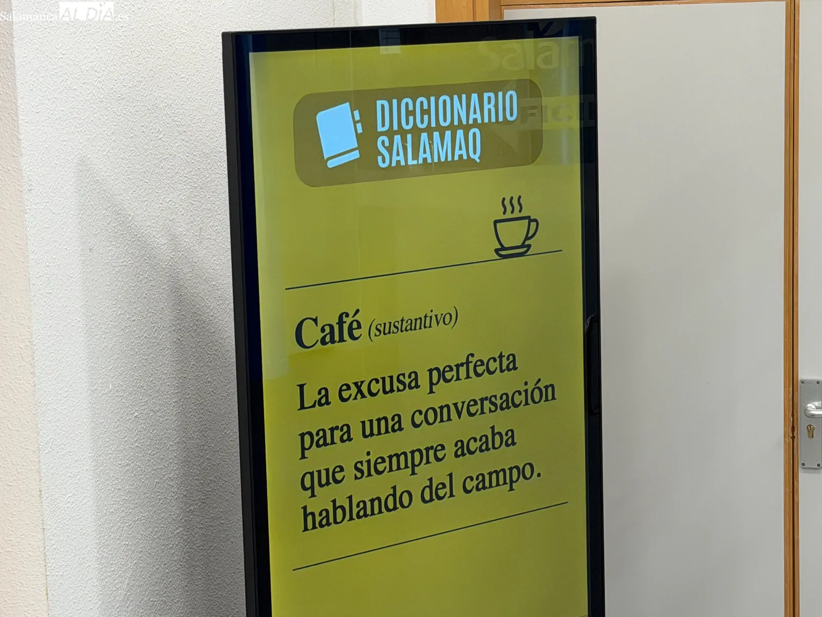 El diccionario Salamaq, ubicado en pabellón central | FOTOS: V.M. 