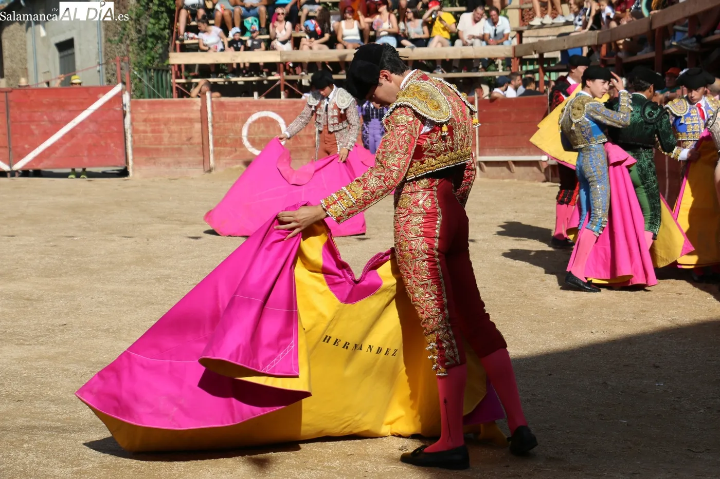 Entretenida novillada de Ignacio López Chaves en Mieza / CORRAL 