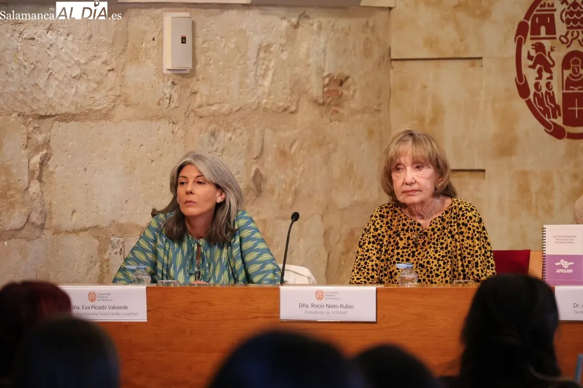 La UPSA)y la Asociación para la Prevención, Reinserción y Atención a la Mujer Prostituida (APRAMP) presentan una nueva Guía sobre la Trata de Personas. Foto de David Sañudo