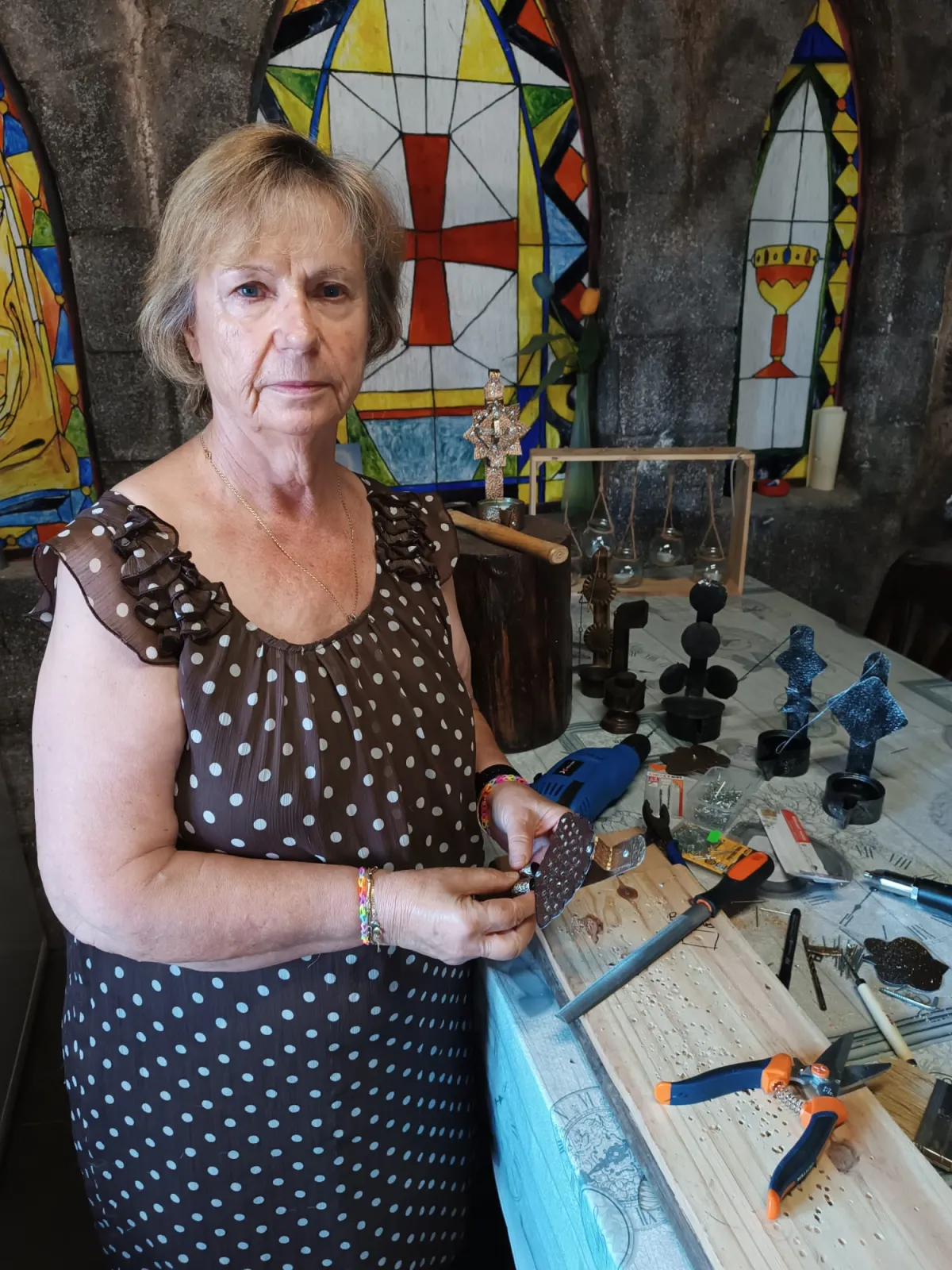 Foto 5 - Una colecci&oacute;n de 200 candiles enriquece la procesi&oacute;n de Miranda del Casta&ntilde;ar
