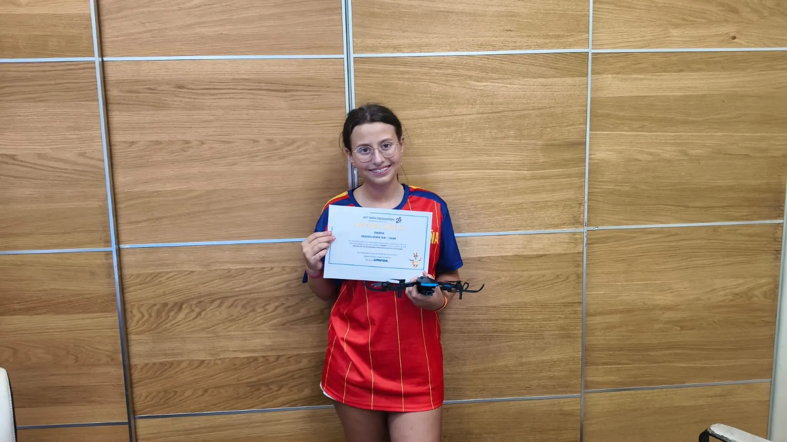 Una salmantina de 13 años, a la final mundial de tecnología