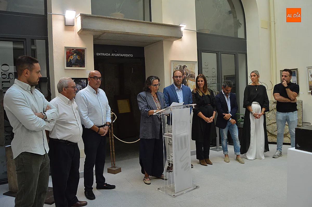 Exposición de pintura y escultura de la obra 