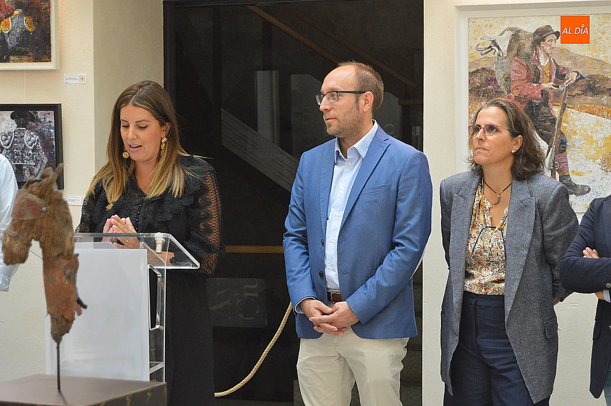 Exposición de pintura y escultura de la obra 