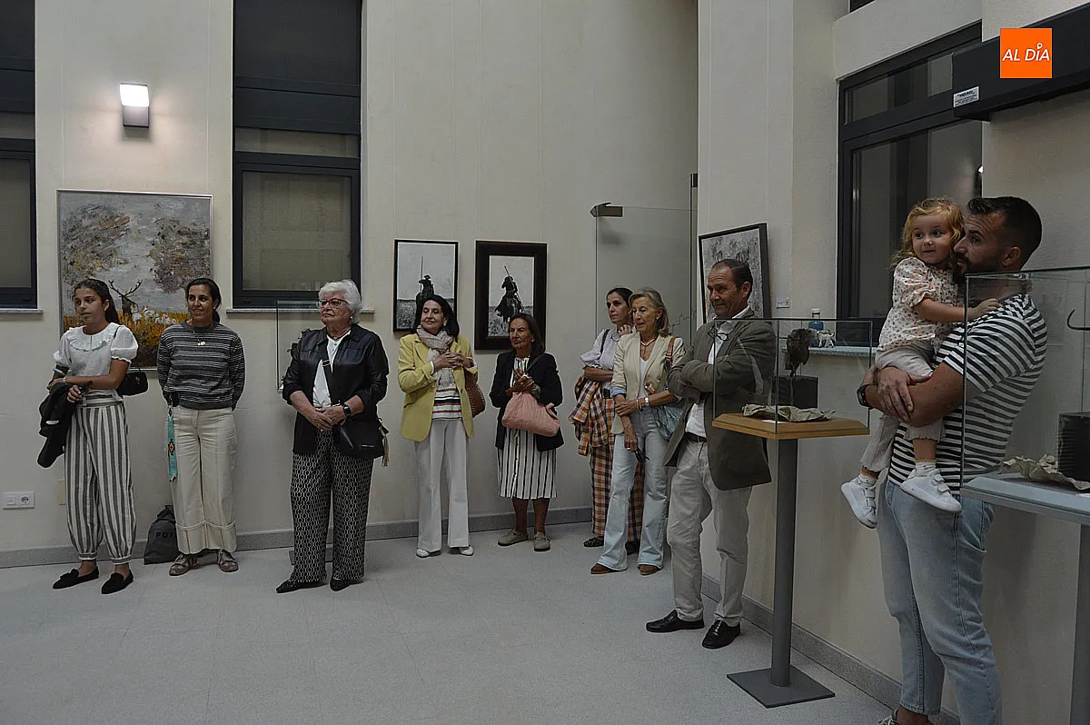 Exposición de pintura y escultura de la obra 