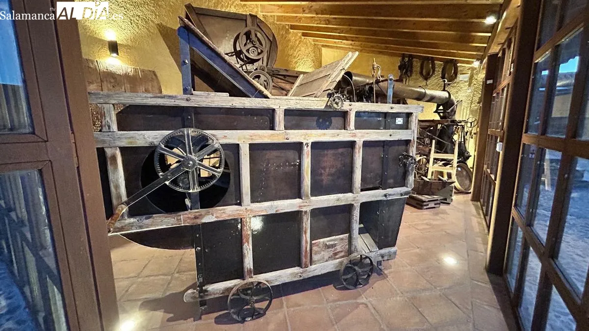 El Museo de Antaño, un rincón para aprender de la herencia del pasado en Alaraz. Foto de Tomás Gil