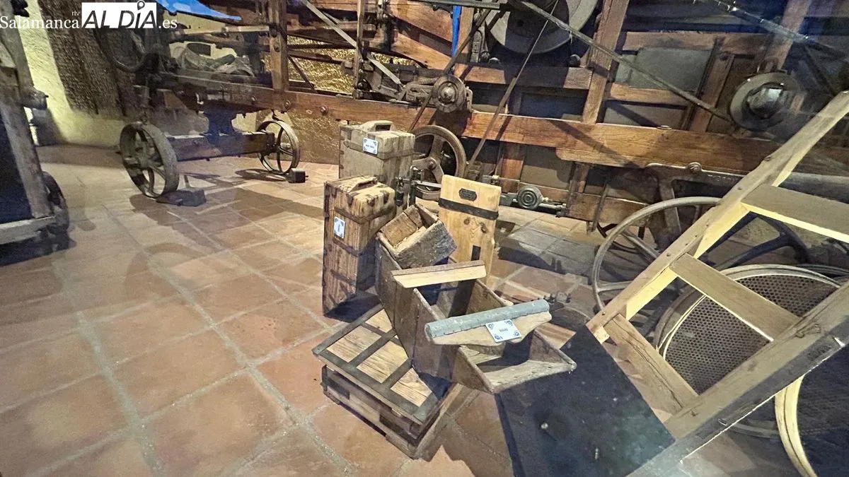 El Museo de Antaño, un rincón para aprender de la herencia del pasado en Alaraz. Foto de Tomás Gil