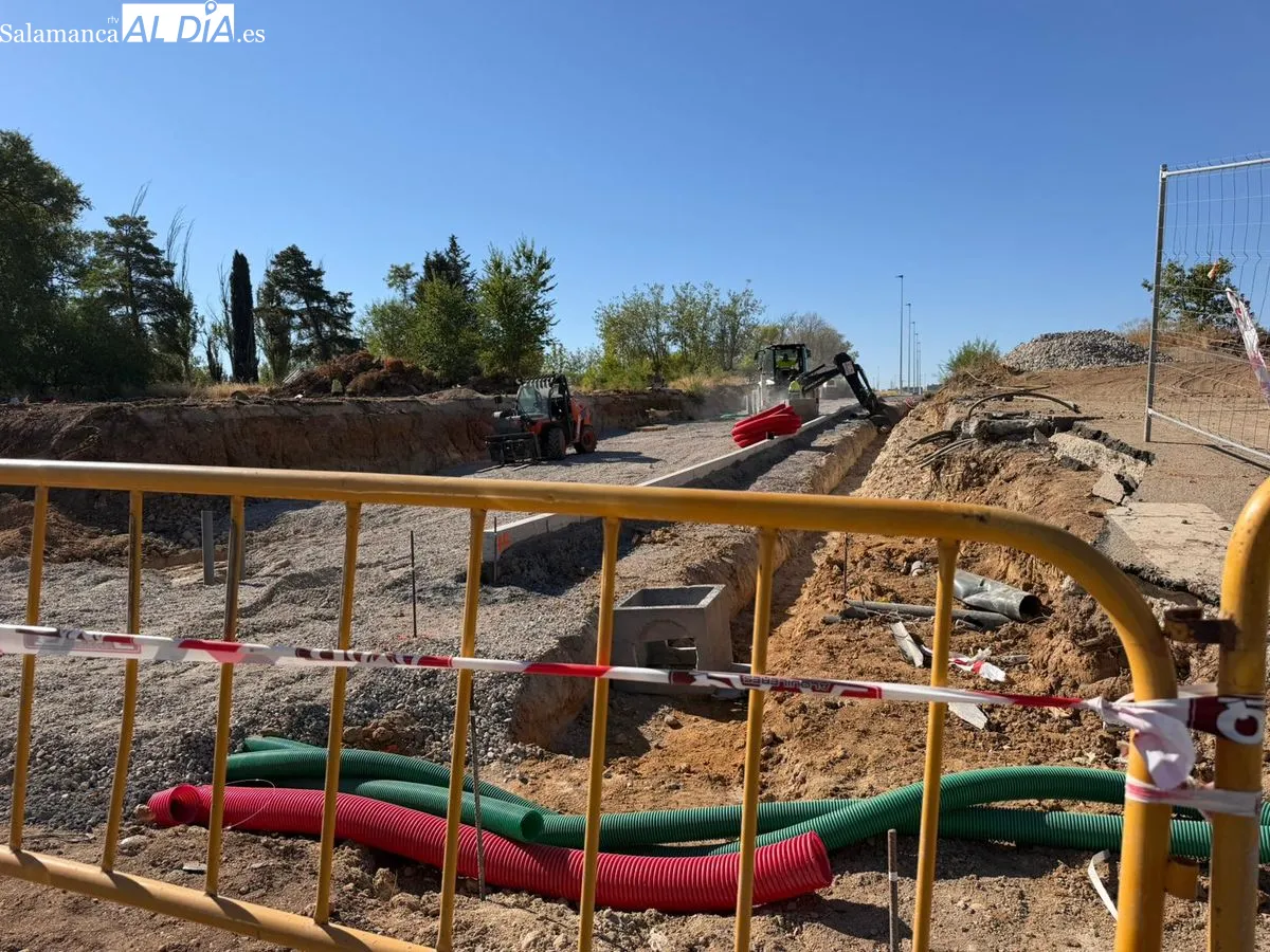 Obras en el nuevo acceso al Reina Sofía 