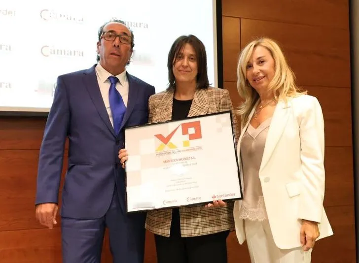 Acto de entrega del Premio Pyme del Año 2026 de Salamanca, realizado en la Cámara de Comercio. Foto de David Sañudo