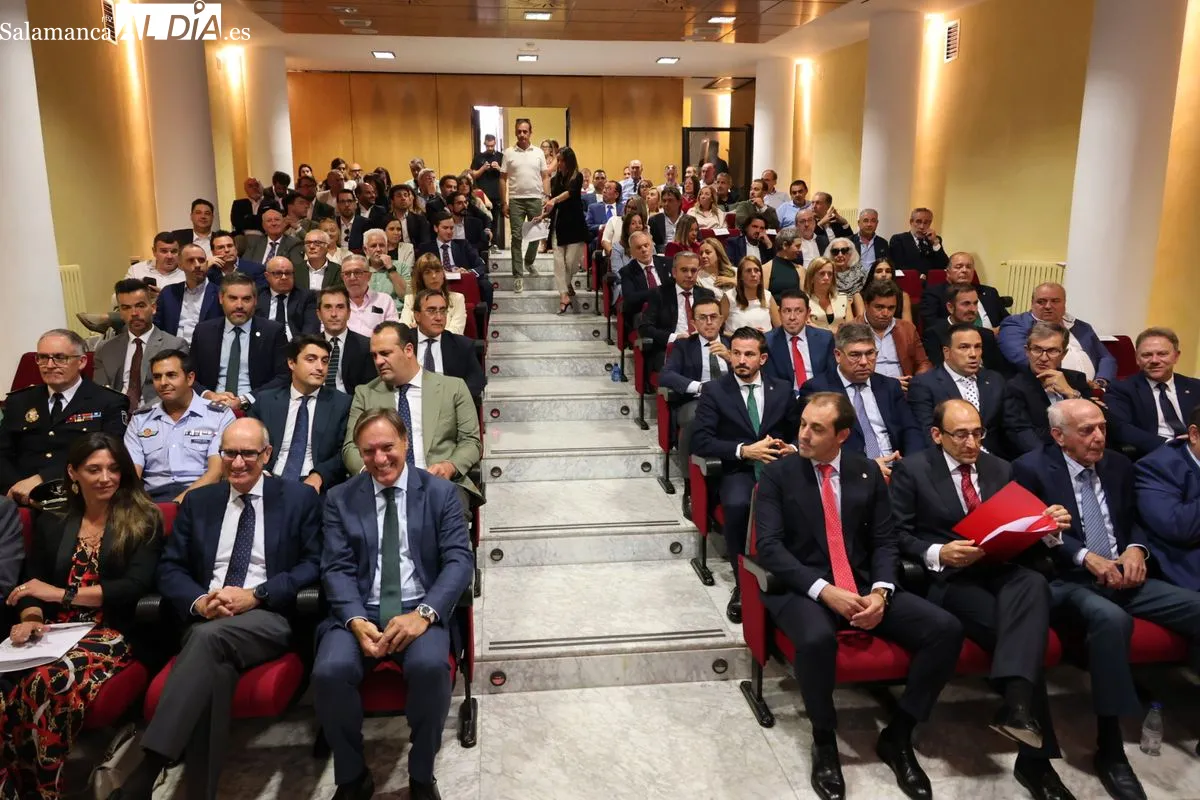 Acto de entrega del Premio Pyme del Año 2026 de Salamanca, realizado en la Cámara de Comercio. Foto de David Sañudo