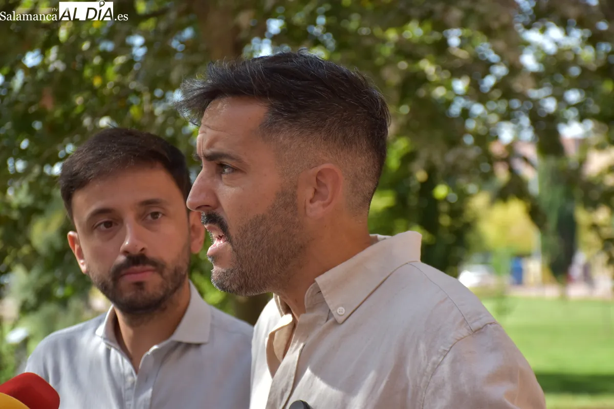 El PSOE denuncia la falta de financiación de la USAL y califica de “estafa” la gratuidad de las matrículas. Fotos de Miguel González
