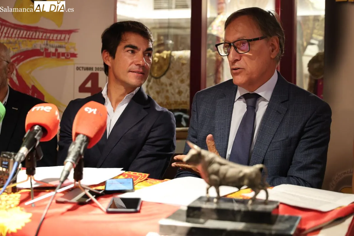 Presentación en el Museo Taurino del VII Festival Taurino Solidario Domingo López Chaves, que se celebrará en Ledesma a beneficio de AERSCYL. Foto de David Sañudo