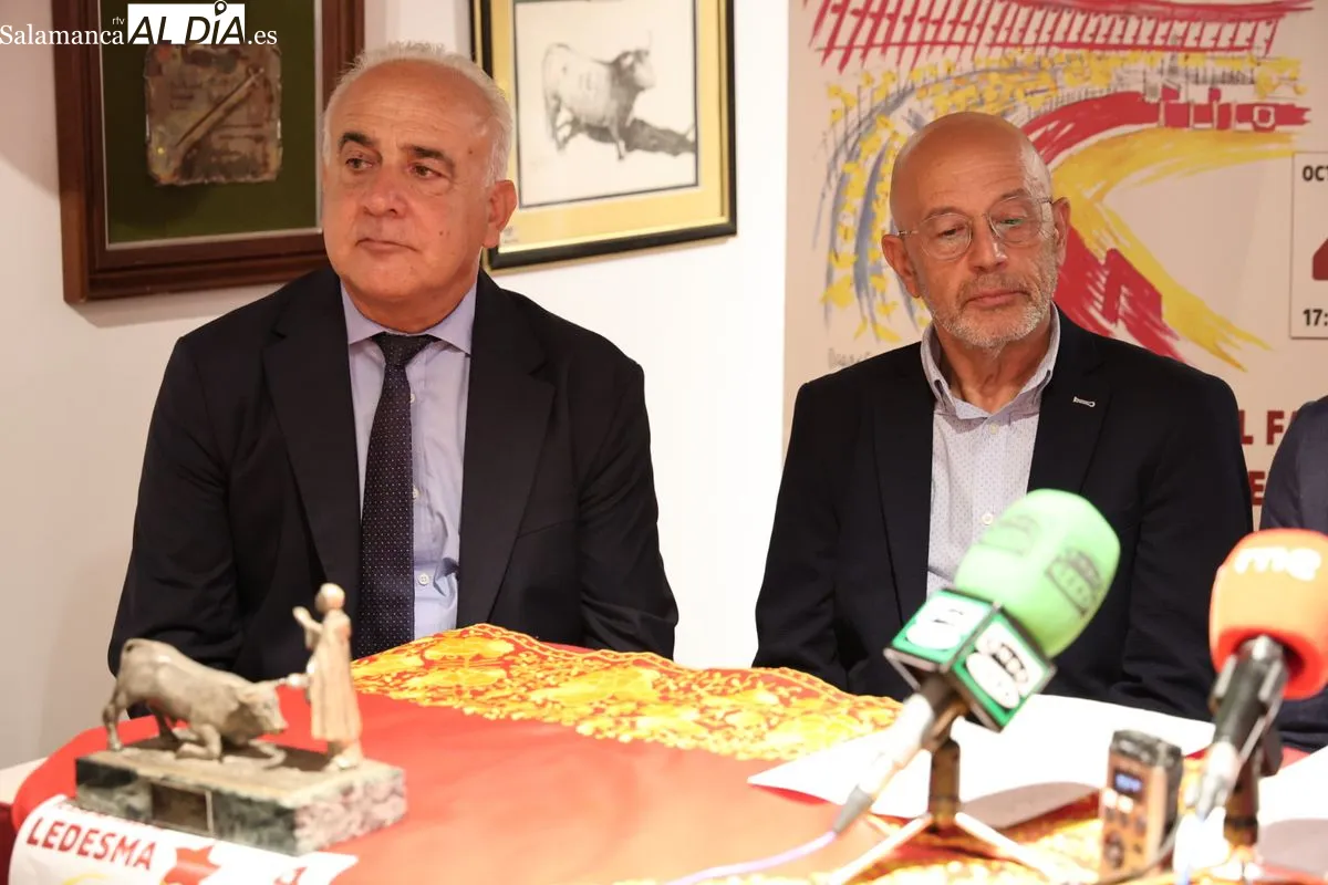 Presentación en el Museo Taurino del VII Festival Taurino Solidario Domingo López Chaves, que se celebrará en Ledesma a beneficio de AERSCYL. Foto de David Sañudo