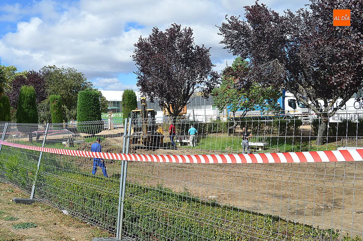Remodelación del parque infantil en el Valle San Martín 