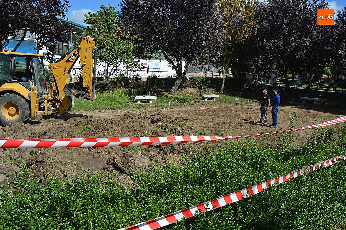 Remodelación del parque infantil en el Valle San Martín 