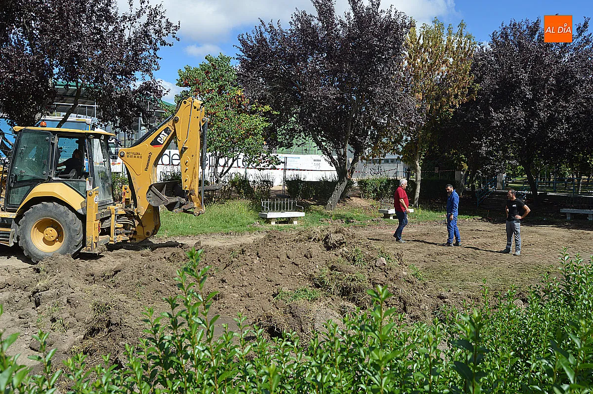 Remodelación del parque infantil en el Valle San Martín 