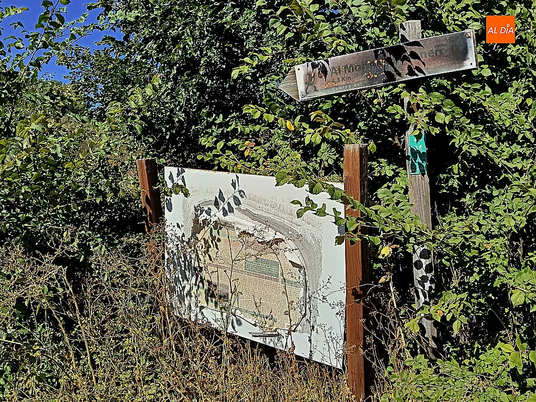 Foto 2 - El PSOE de Ciudad Rodrigo denuncia el mal estado de conservaci&oacute;n de la Ruta de los Molinos