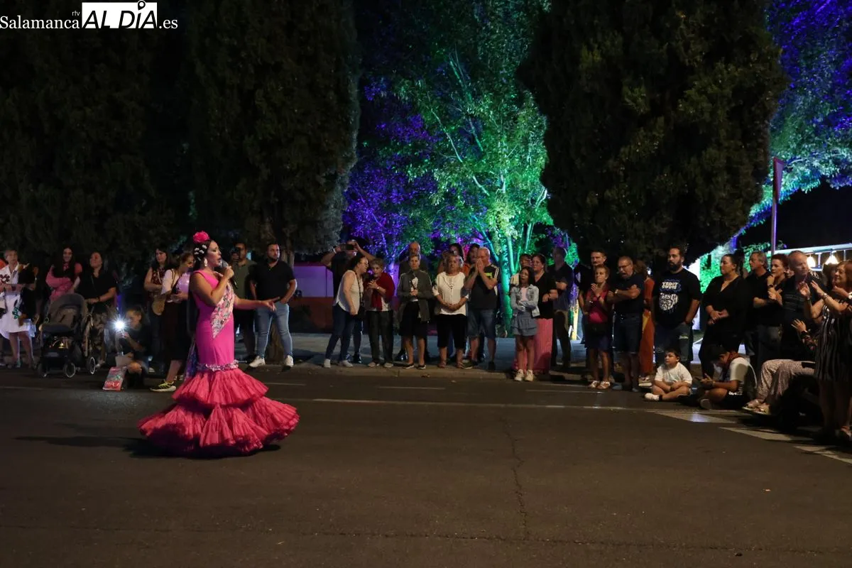 Tradicional encendido de La Aldehuela para iniciar las Ferias de Salamanca | FOTOS: David Sañudo