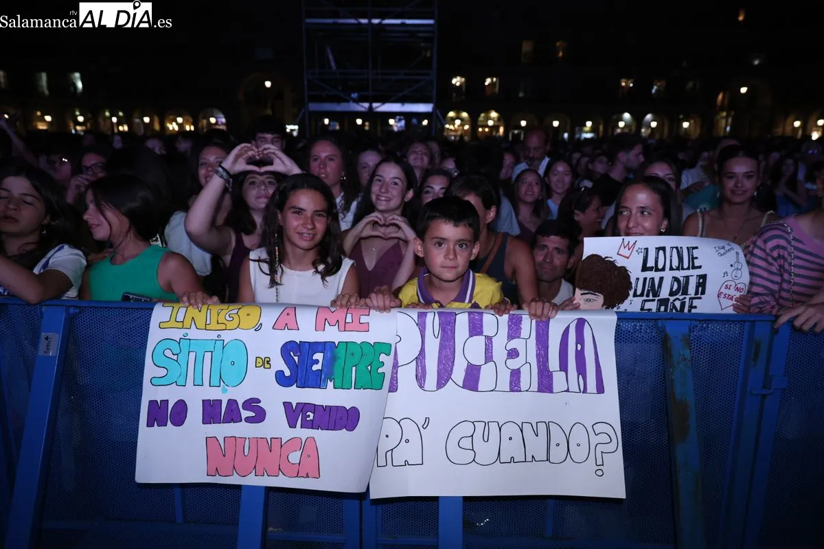 Concierto Íñigo Quintero en Salamanca | FOTOS: David Sañudo