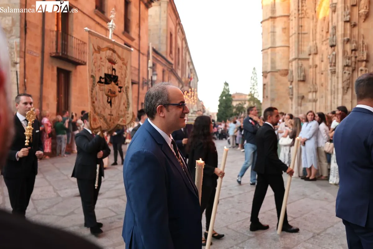 Las imágenes del Dulce Nombre, Jesús Rescatado y Jesús Nazareno ya descansan en la Catedral de Salamanca | FOTOS: David Sañudo