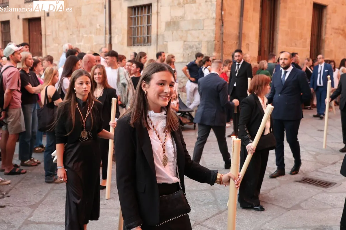 Las imágenes del Dulce Nombre, Jesús Rescatado y Jesús Nazareno ya descansan en la Catedral de Salamanca | FOTOS: David Sañudo