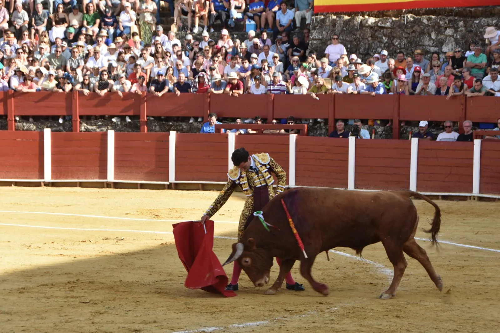 Valentín Hoyos toma la alternativa por la puerta grande en Béjar