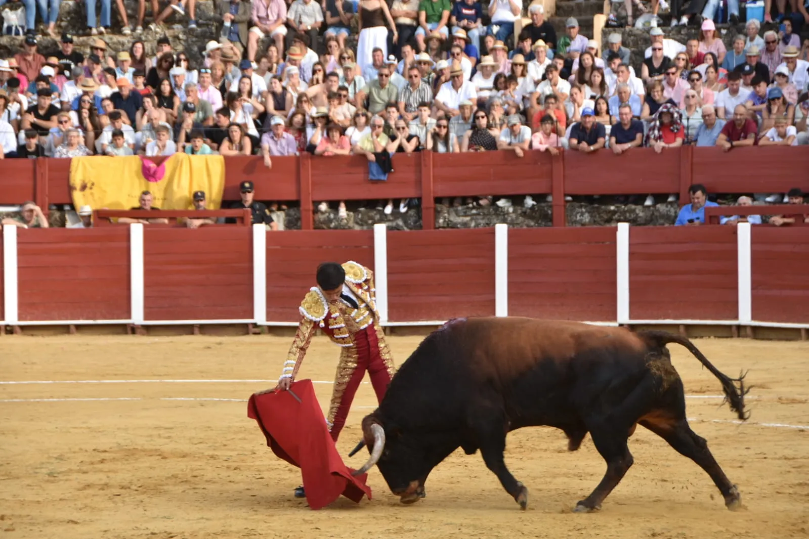 Valentín Hoyos toma la alternativa por la puerta grande en Béjar