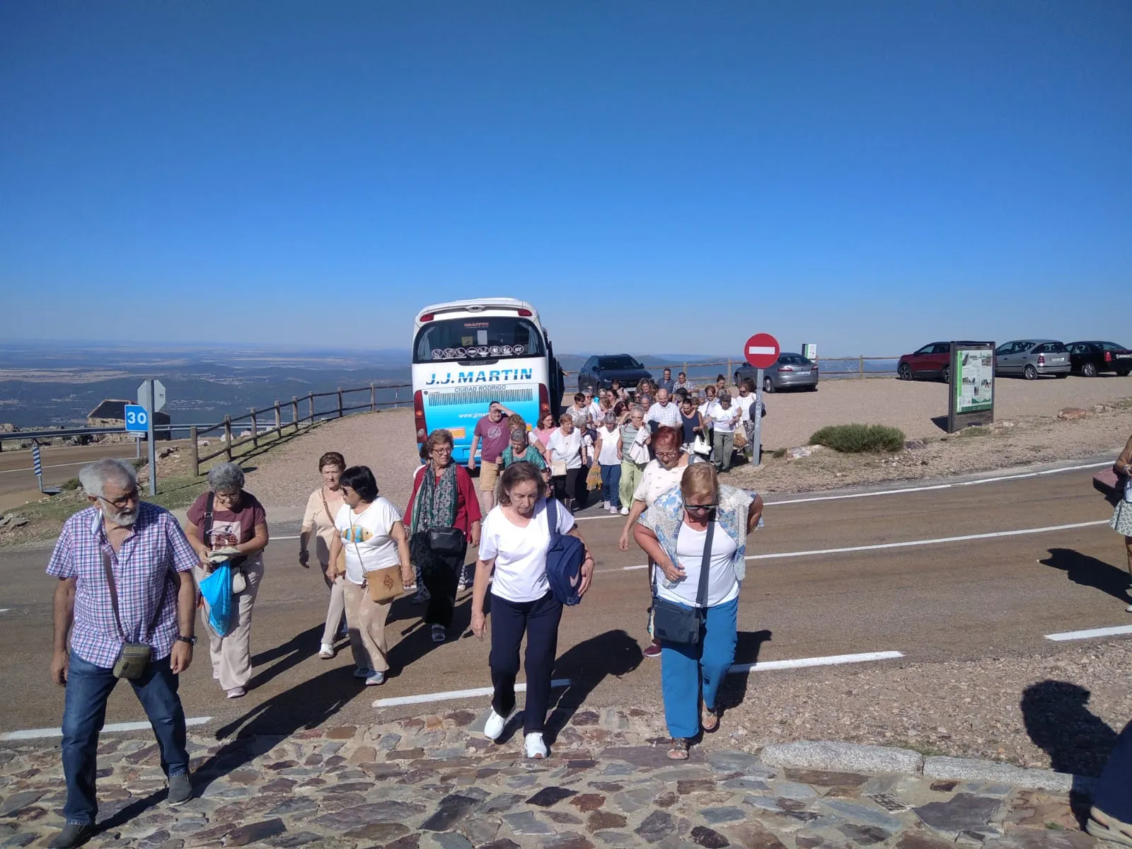 Peña de Francia: peregrinación de los fieles de San Andrés