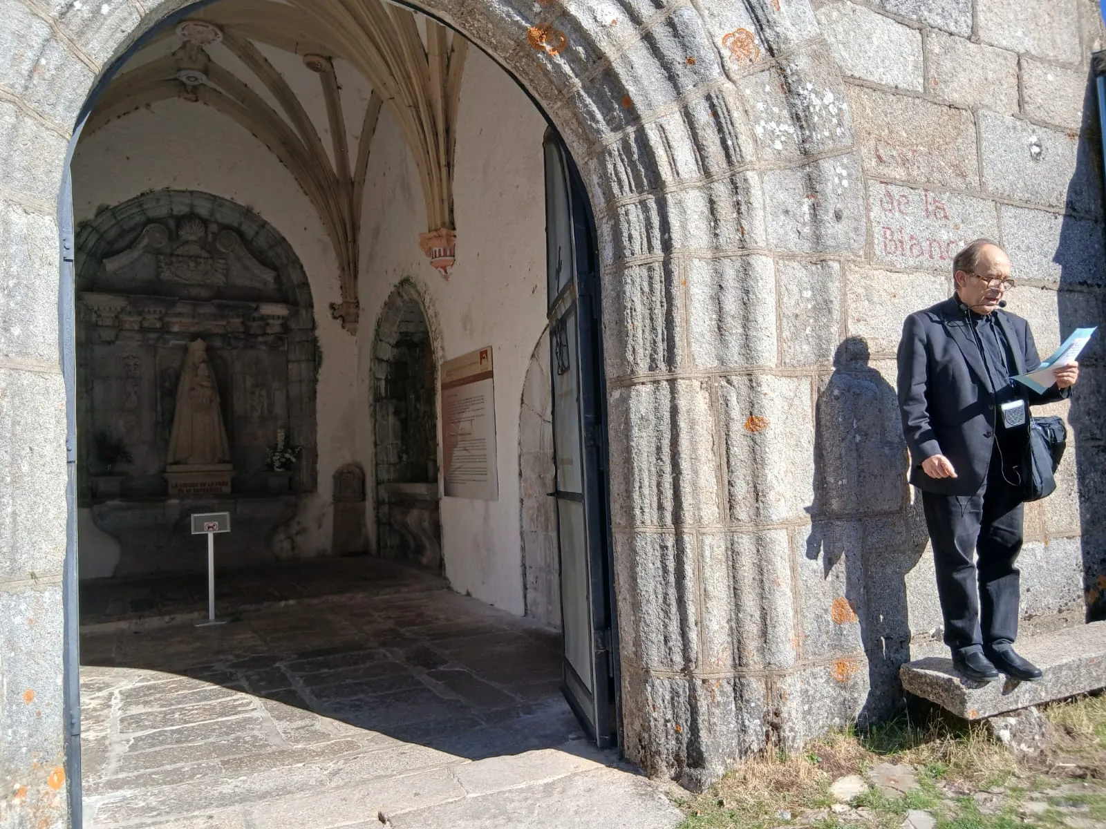 Peña de Francia: peregrinación de los fieles de San Andrés