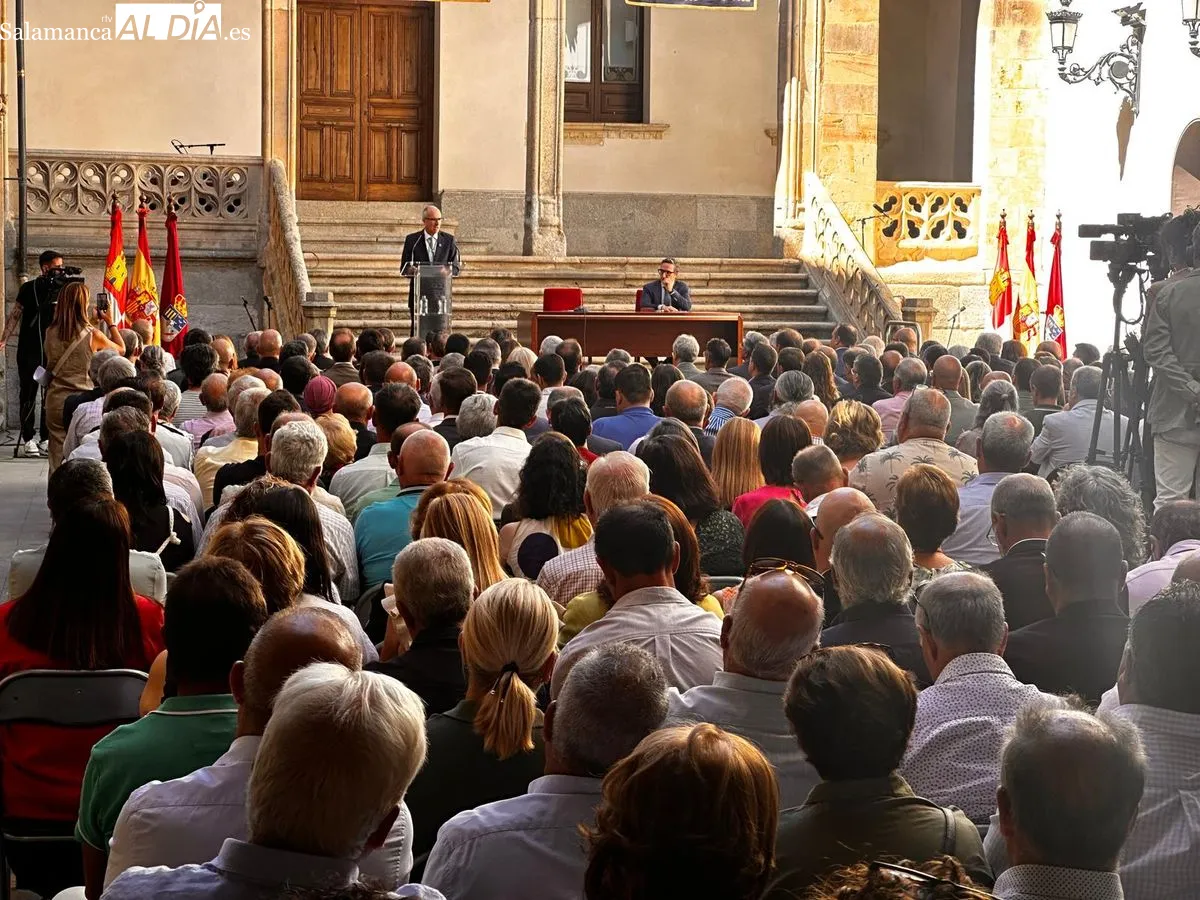 Acto conmemorativo de San Mateo en el Patio de la Salina