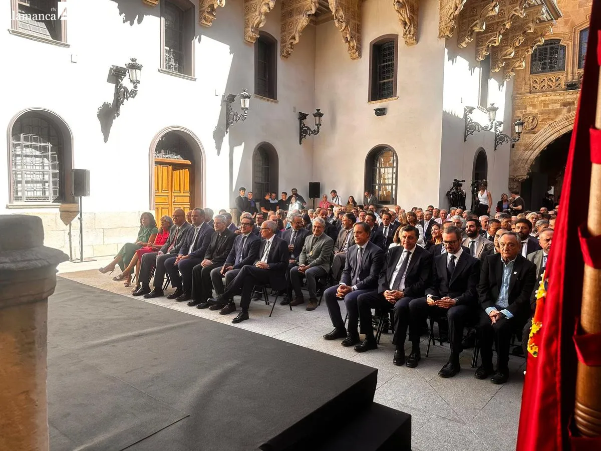 Acto conmemorativo de San Mateo en el Patio de la Salina