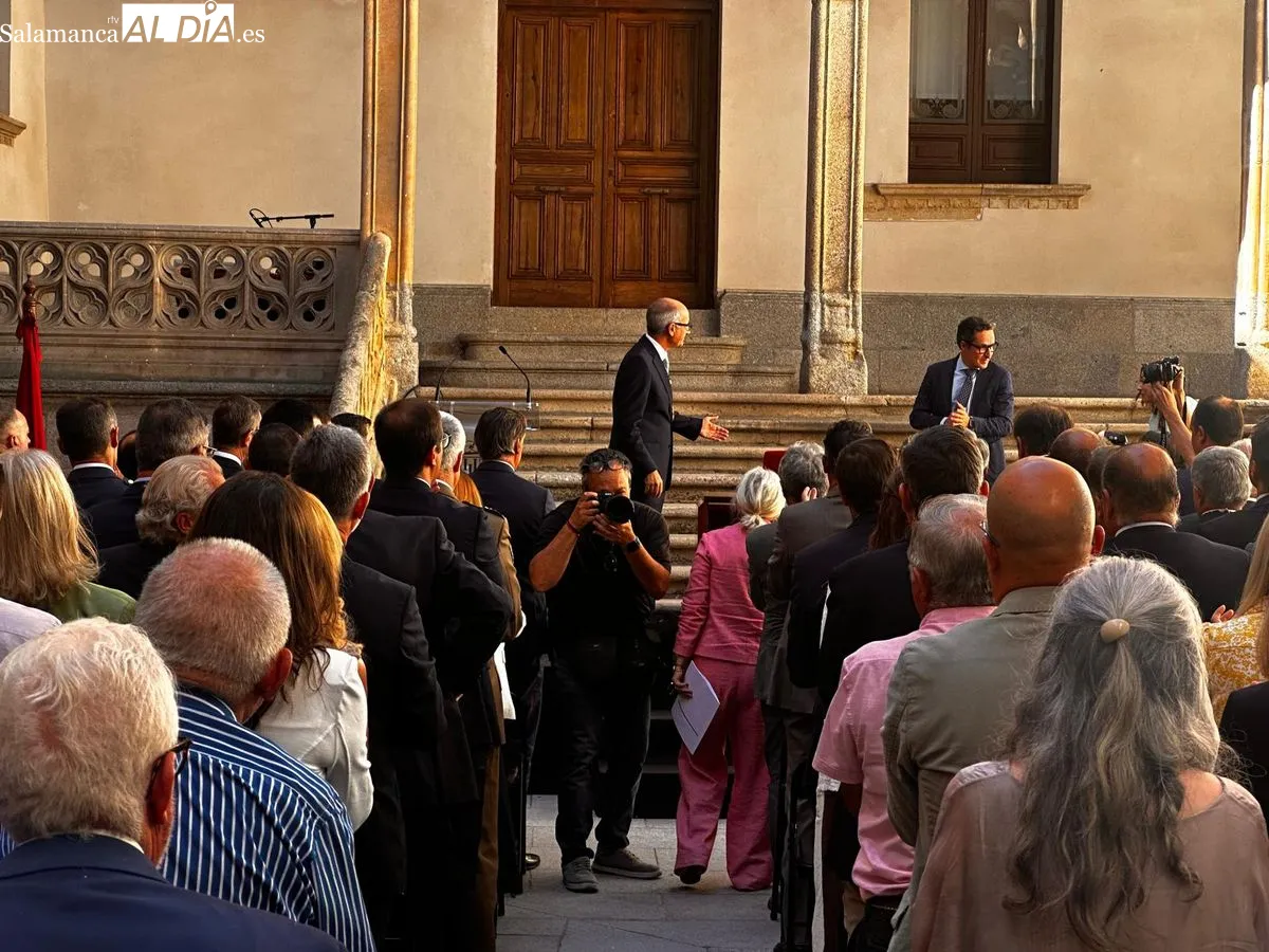 Acto conmemorativo de San Mateo en el Patio de la Salina