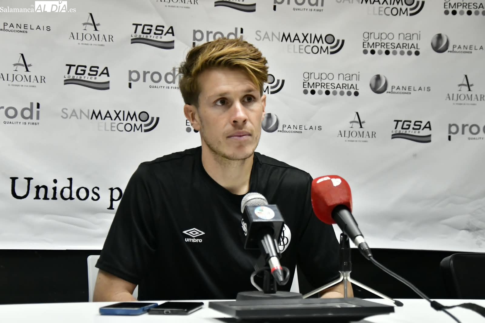 Cristeto, capitán del Salamanca UDS: Nos gusta jugar los sábados a las 20 o las 21 y Muniain ha jugado mucho a esa hora en el fútbol profesional