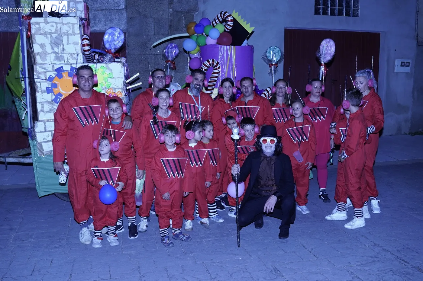 Desfile y concurso de carrozas en Pereña de la Ribera / REP. GRÁFICO: LUIS MIGUEL CONDE