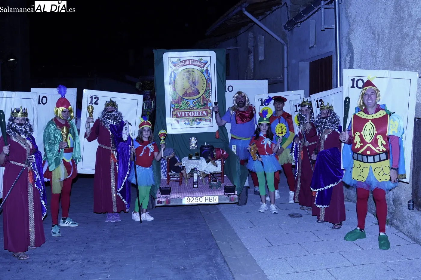 Desfile y concurso de carrozas en Pereña de la Ribera / REP. GRÁFICO: LUIS MIGUEL CONDE