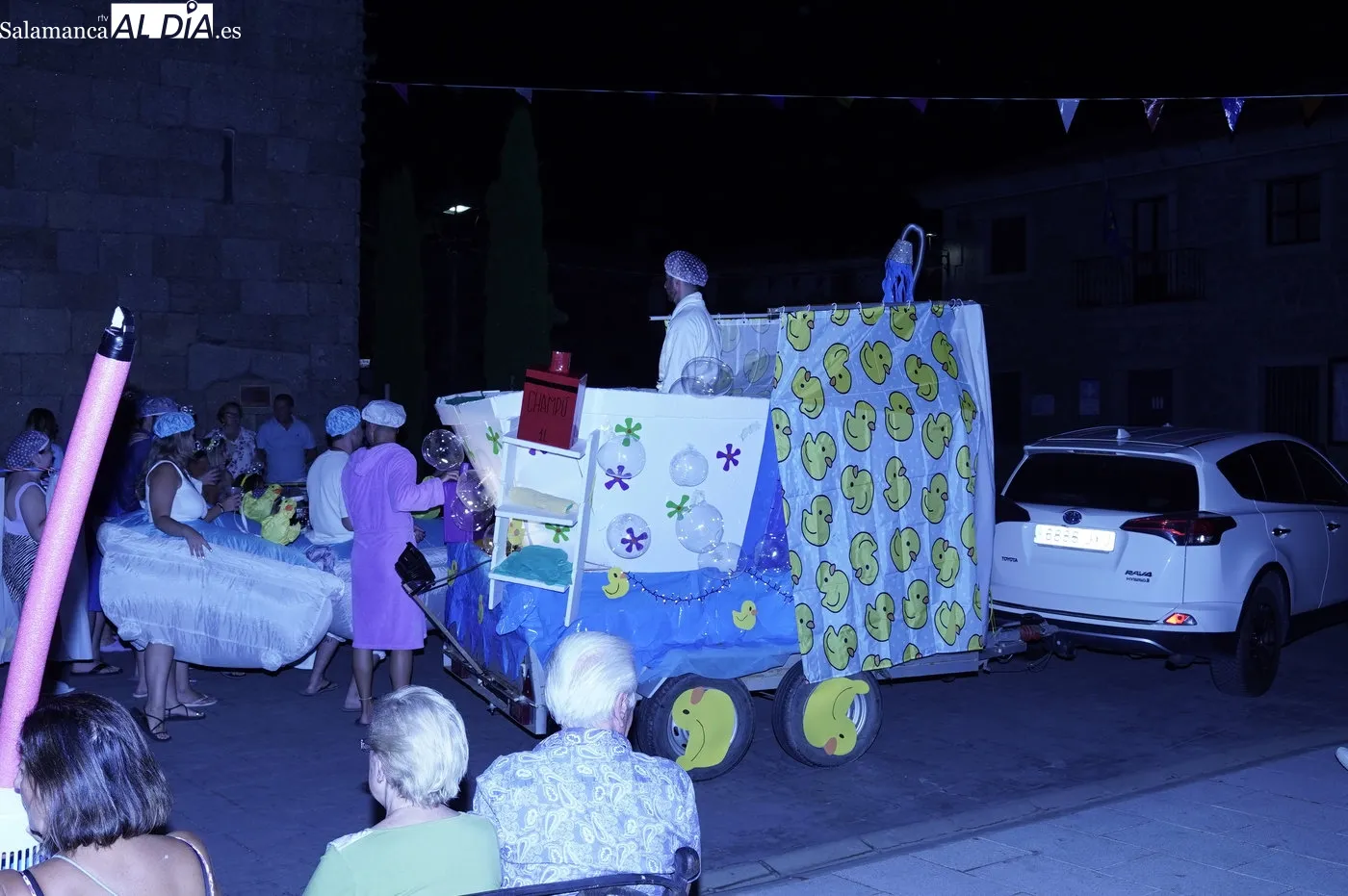 Desfile y concurso de carrozas en Pereña de la Ribera / REP. GRÁFICO: LUIS MIGUEL CONDE