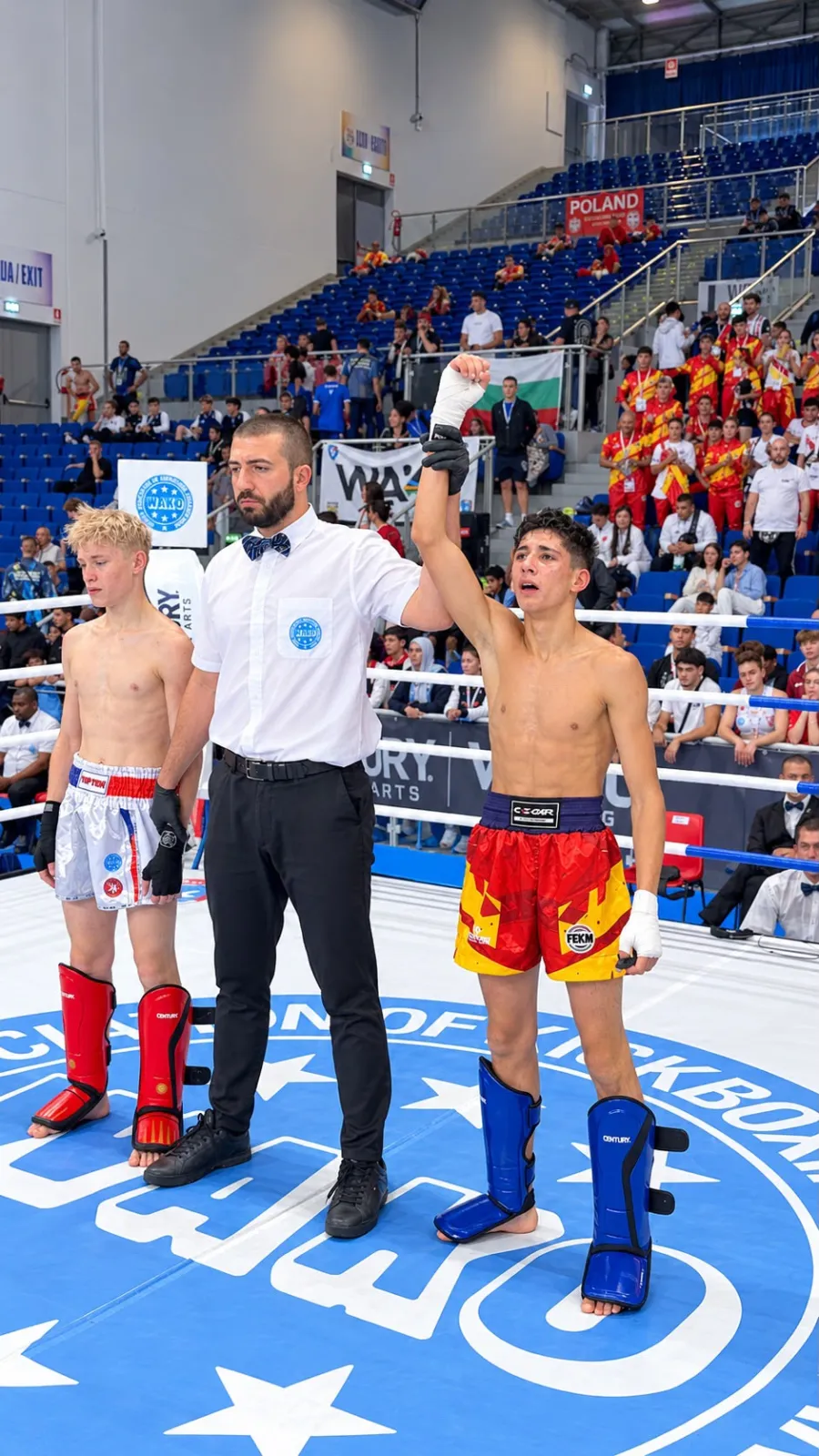 Foto 2 - El salmantino Unai Garc&iacute;a se proclama campe&oacute;n del mundo j&uacute;nior de kickboxing en su debut internacional
