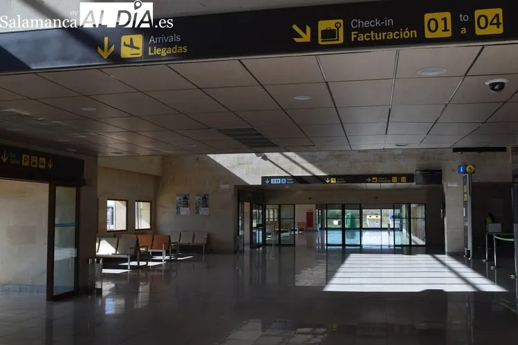 Aeropuerto de Matacán en la provincia de Salamanca