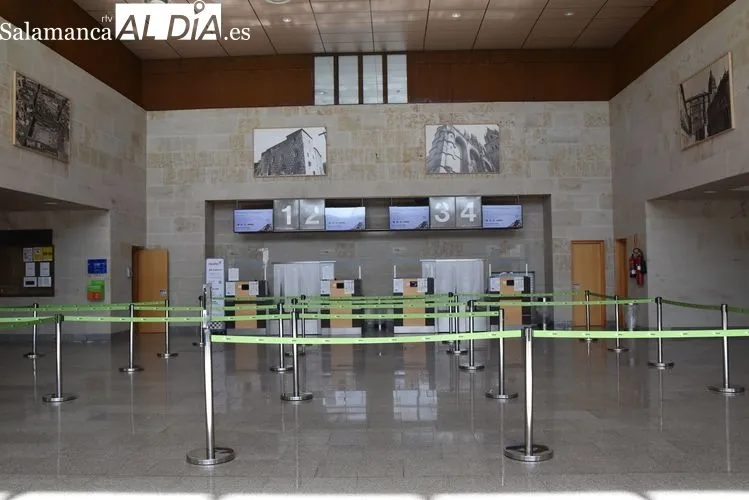 Aeropuerto de Matacán en la provincia de Salamanca