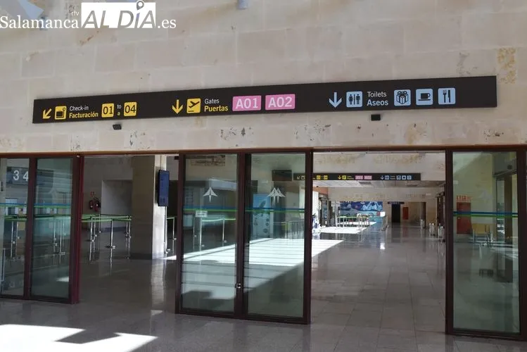 Aeropuerto de Matacán en la provincia de Salamanca